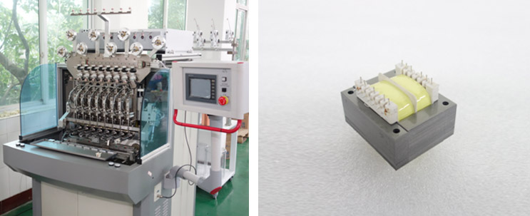 EI方型變壓器包膠機(jī)研制成功
