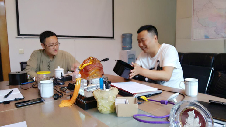 漢聲音響參觀恒達(dá)電子并達(dá)成合作