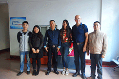 XX公司執(zhí)行官Rainer先生來崇州恒達(dá)技術(shù)交流