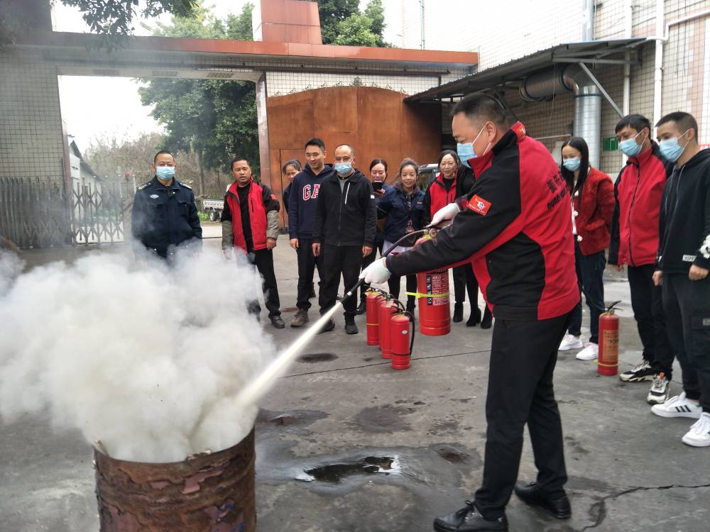 恒達(dá)電子2022年冬季消防安全演練